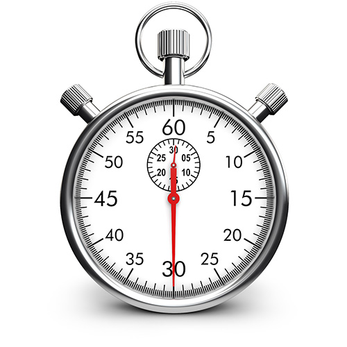 30 min. approval